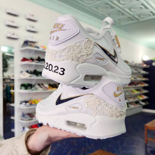 Crochet swoosh by OPC Kicks