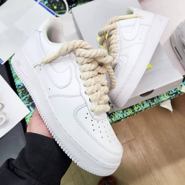 Rope-lace AF1 by OPC Kicks